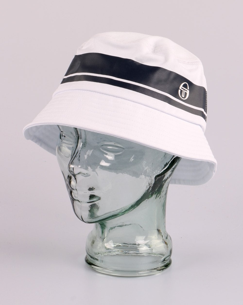 Sergio Tacchini Masters Bucket Hat White/navy