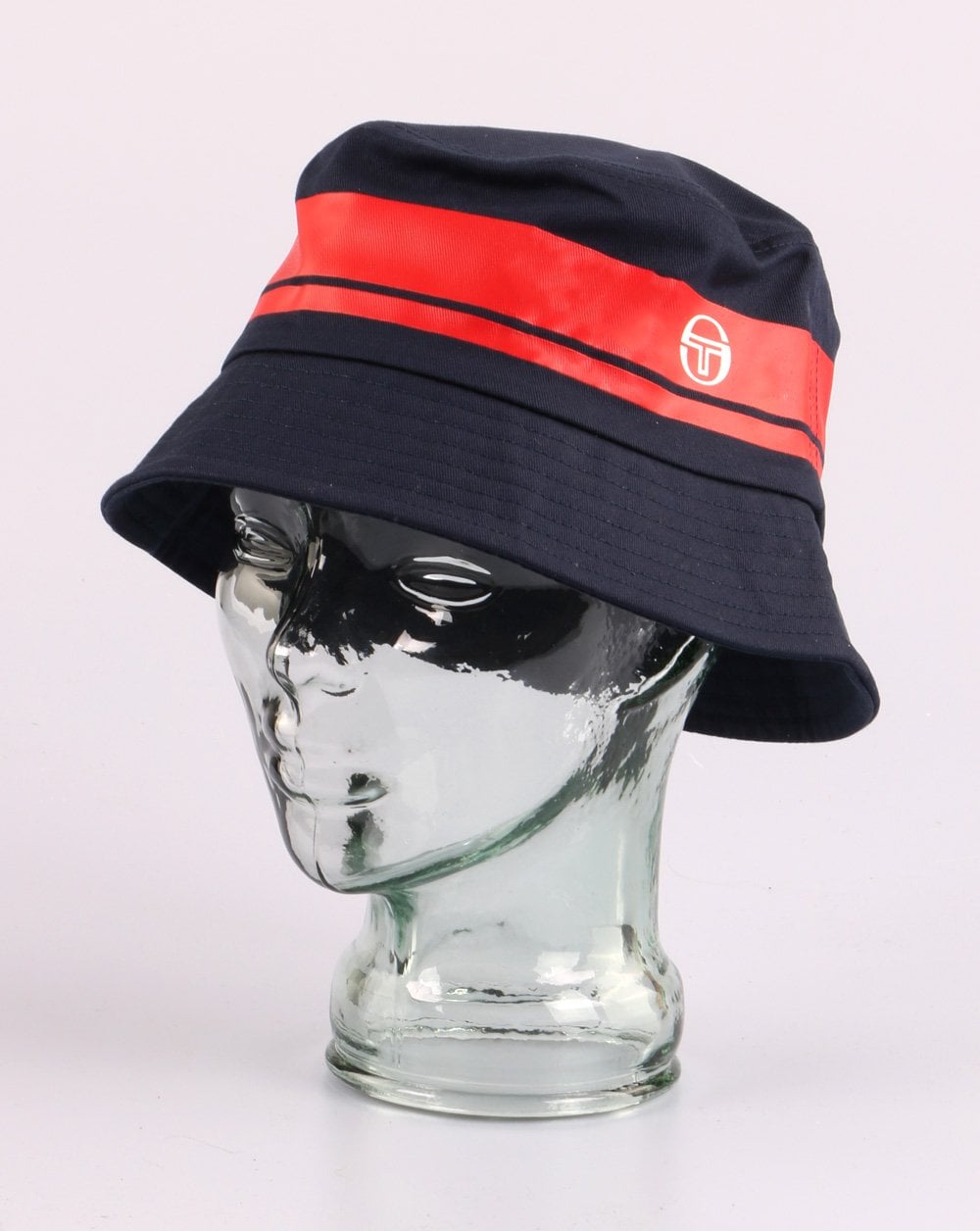 Sergio Tacchini Masters Bucket Hat Navy/red