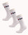 Fila Vintage 3 Pack Tennis Socks White