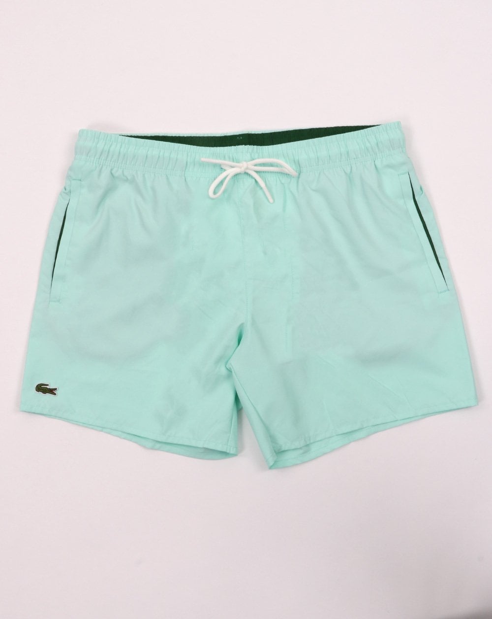 Lacoste Swim Shorts Soft Green