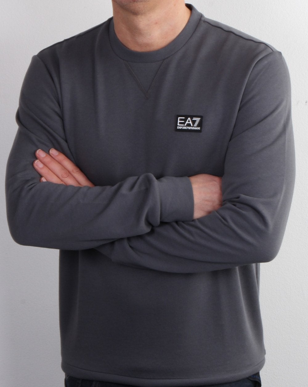 Emporio Armani EA7 Sweatshirt Charcoal Grey