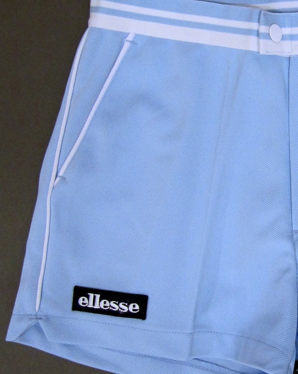 Ellesse 80s Tennis Shorts Sky Blue