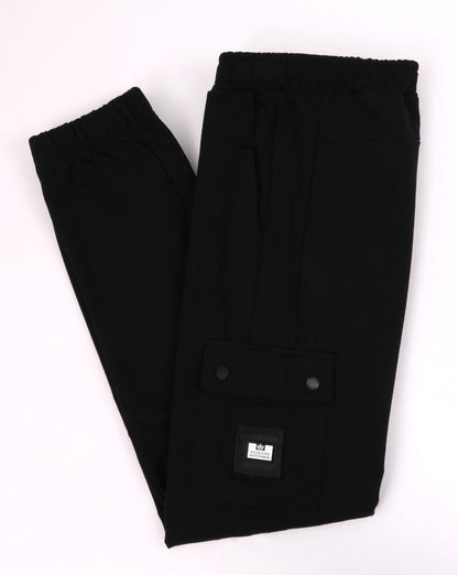 Weekend Offender Kwale Cargo Jog Pants Black