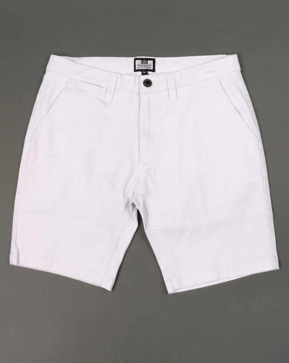 Weekend Offender Ivan Shorts White