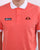 Ellesse Lessepsia Polo Shirt Coral/White