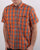 Trojan Check Shirt Orange