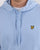 Lyle And Scott Pullover Hoodie Pool Blue
