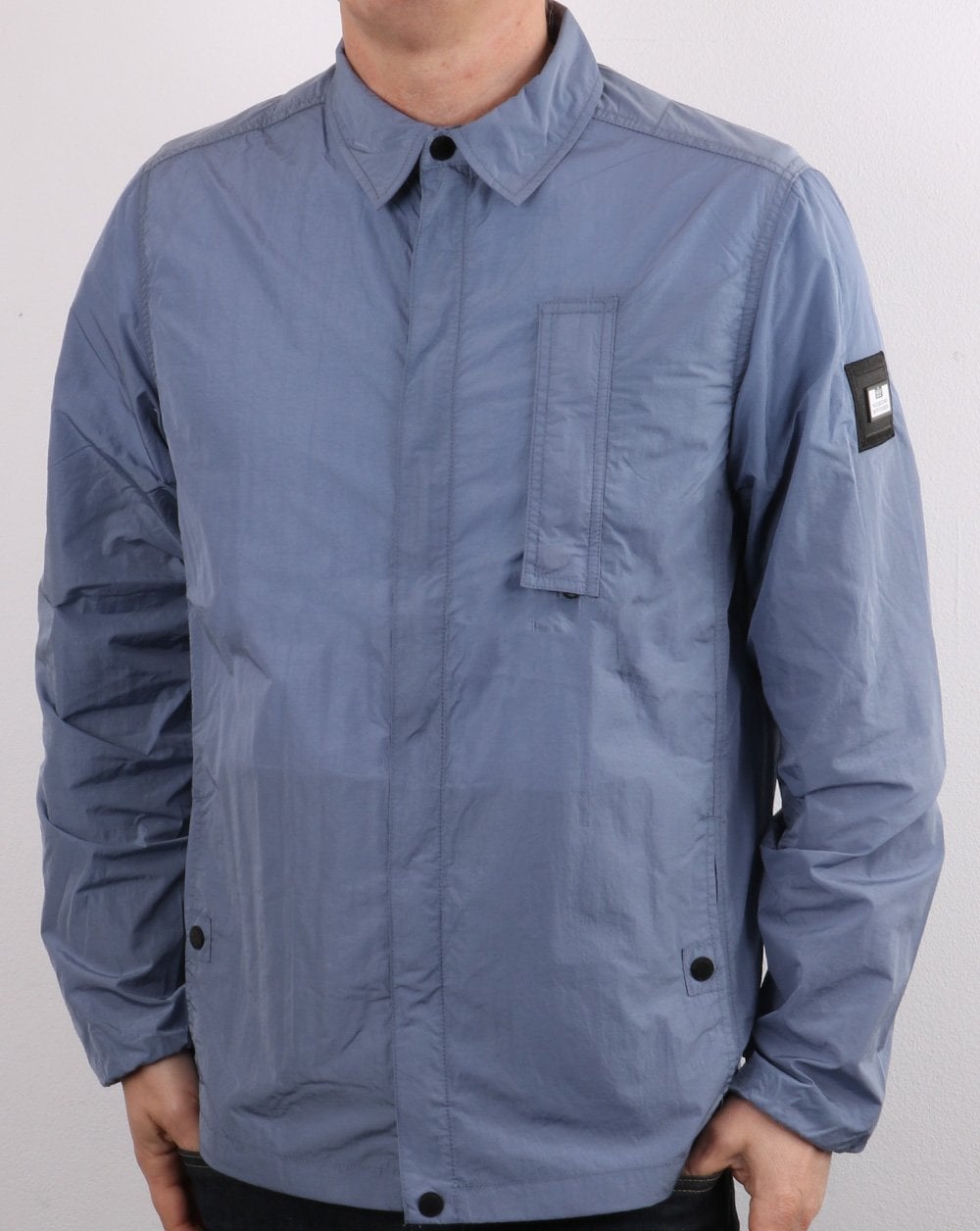 Weekend Offender Sorvino Jacket Steel Blue