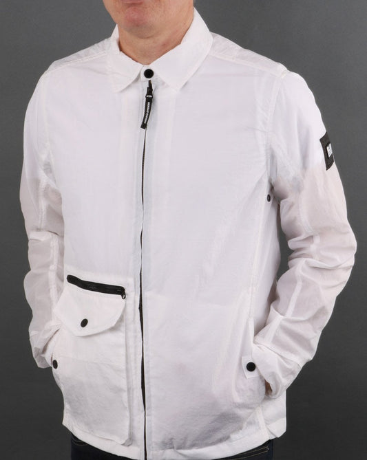 Weekend Offender Vinnie Overshirt White