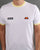 Ellesse Ringer T Shirt White/light Yellow