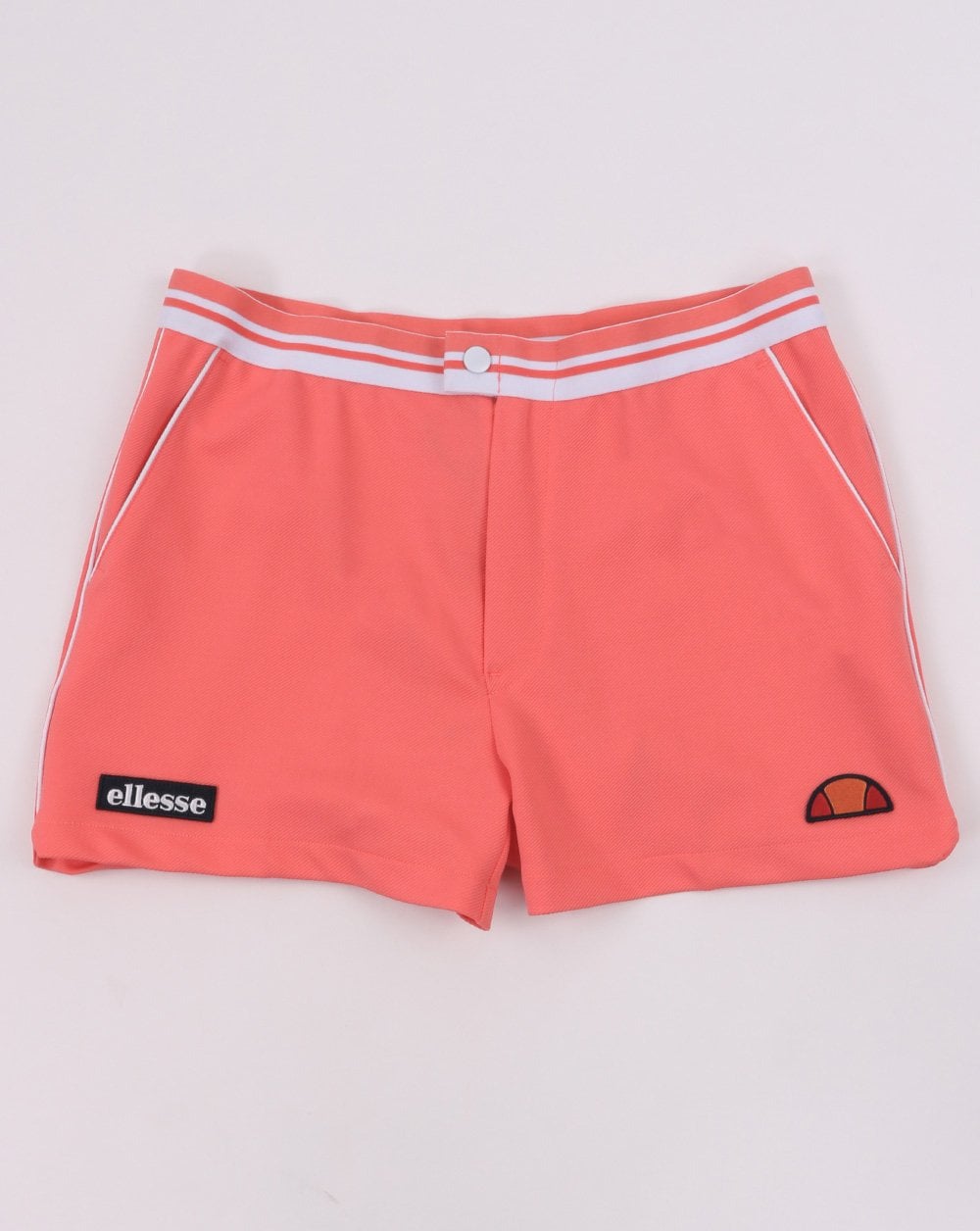 Ellesse 80s Tennis Shorts Coral