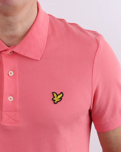 Lyle And Scott Polo Shirt Deep Pink