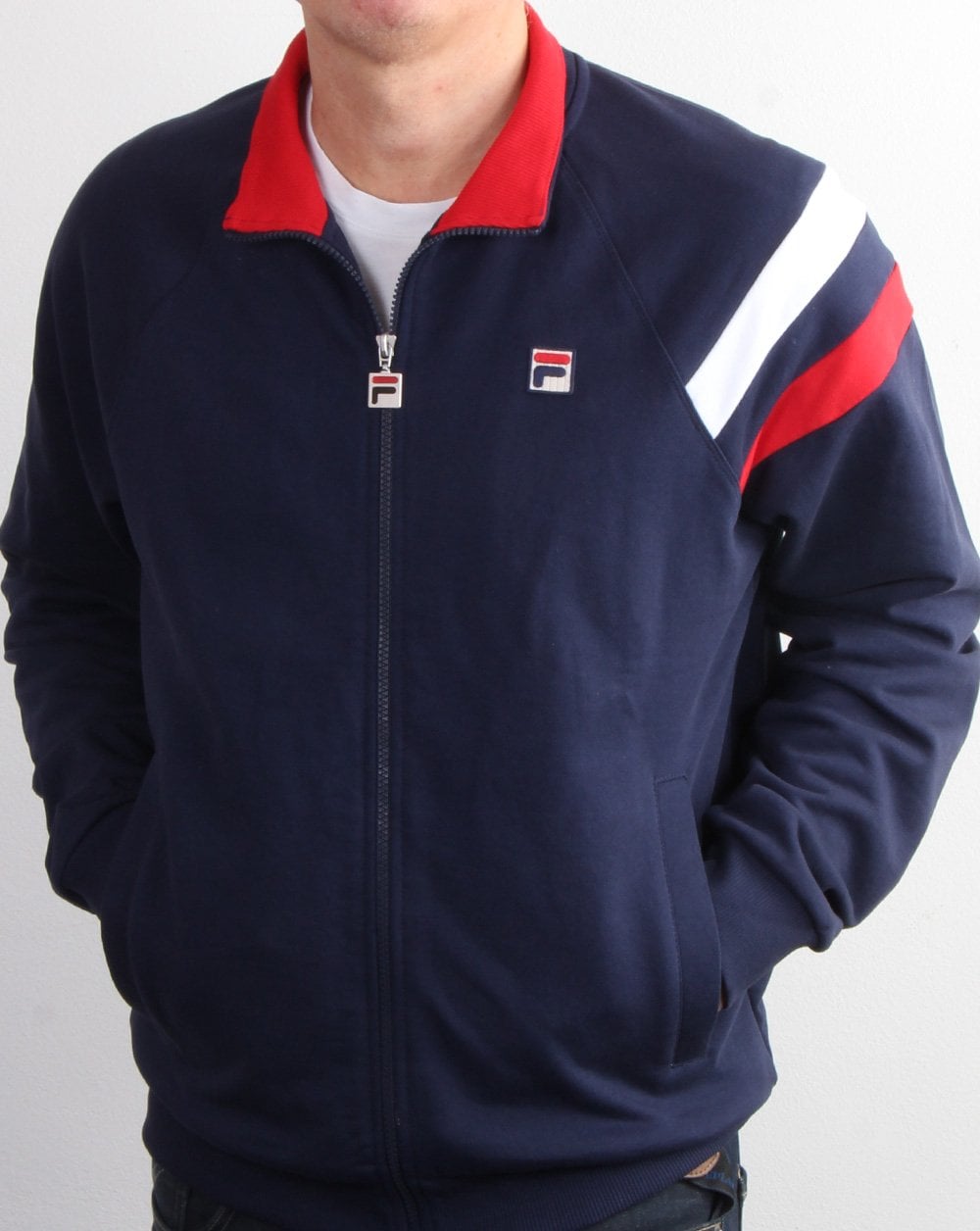 Fila Vintage Stance Track Top Navy