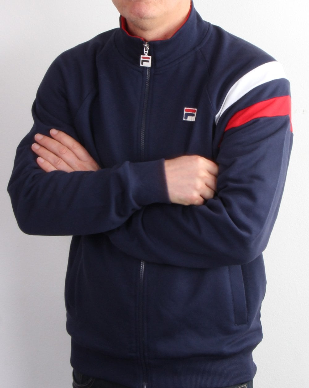 Fila Vintage Stance Track Top Navy