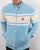 Fila Vintage Slane Velour Track Top Sky Blue/Cream/White