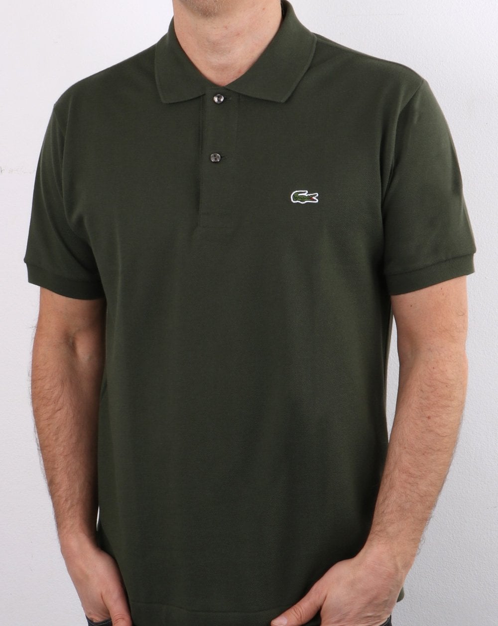 Lacoste Classic Polo Shirt Khaki Green
