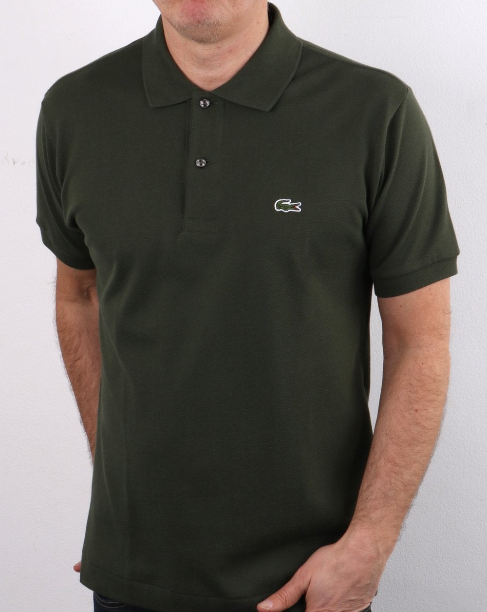 Lacoste Classic Polo Shirt Khaki Green