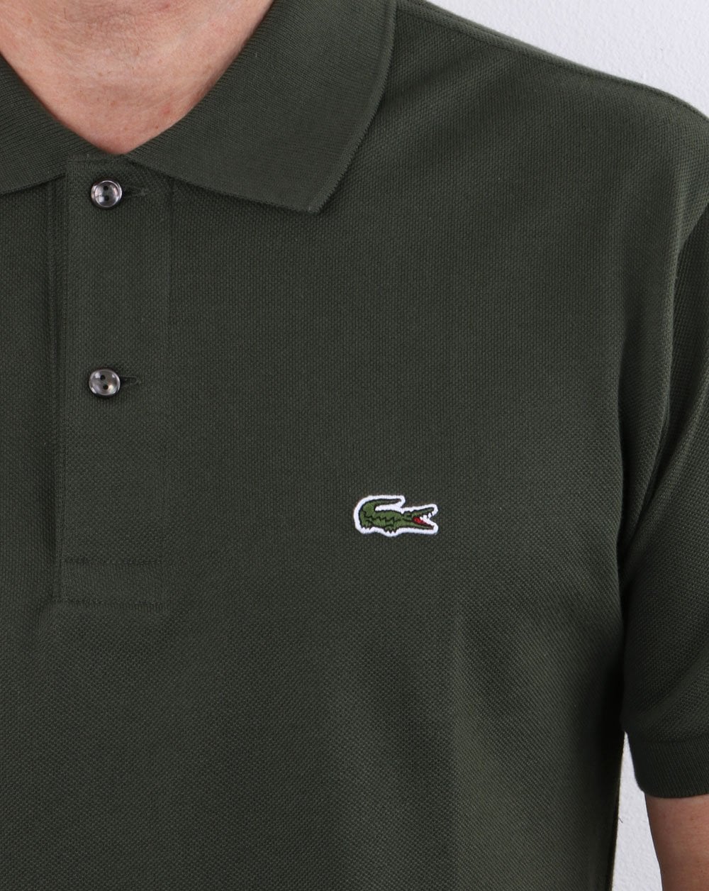 Lacoste Classic Polo Shirt Khaki Green
