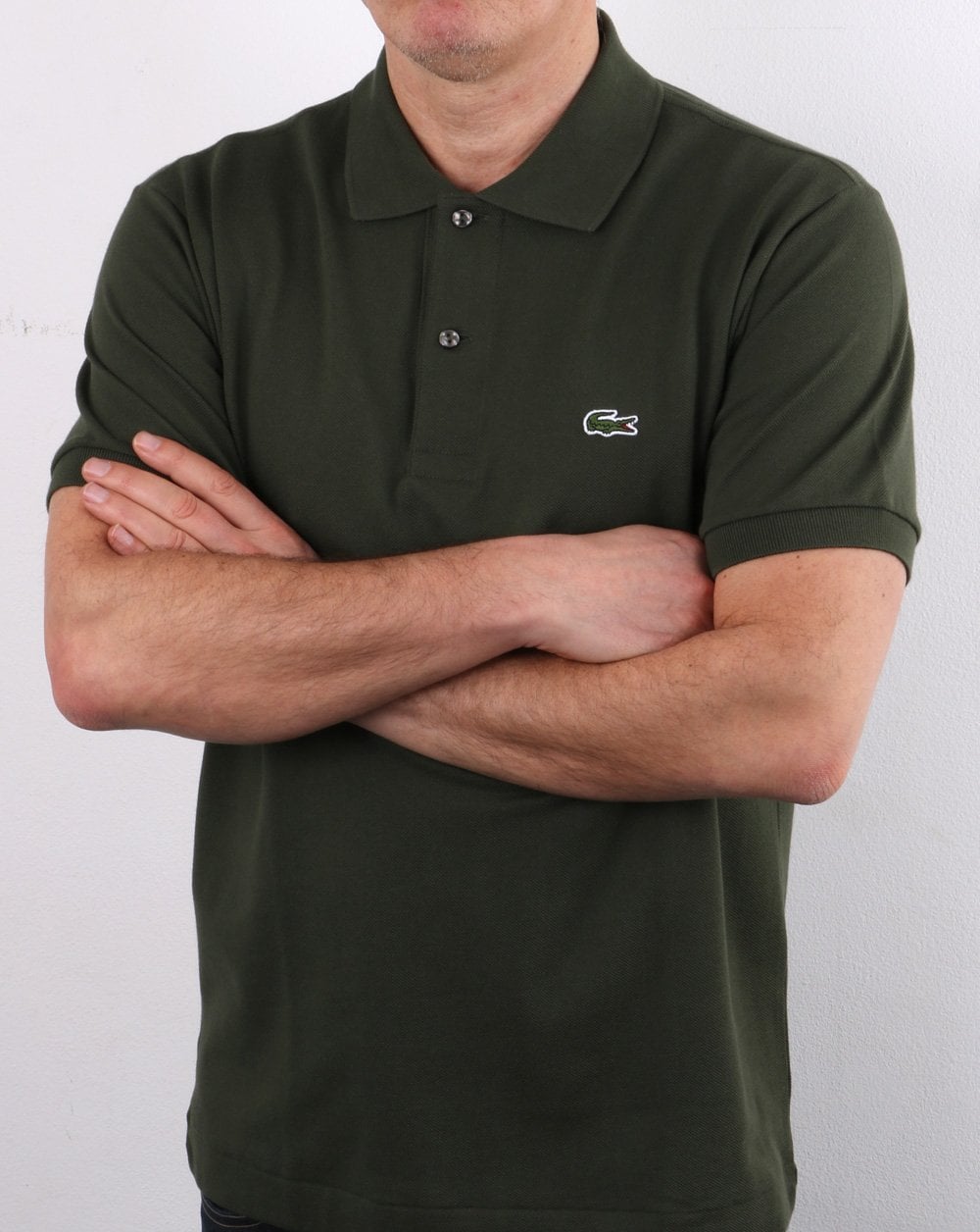 Lacoste Classic Polo Shirt Khaki Green