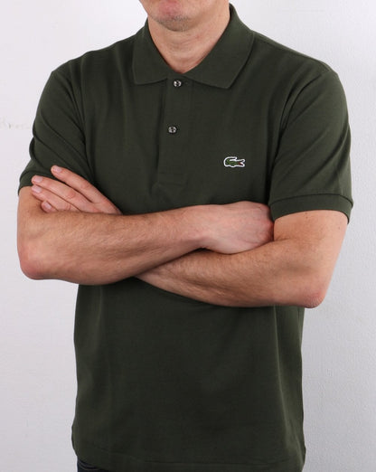 Lacoste Classic Polo Shirt Khaki Green