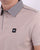 Weekend Offender Check Collar Polo Shirt Sand