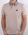 Weekend Offender Check Collar Polo Shirt Sand