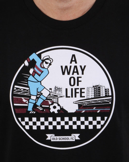 80s Casual Classics A Way Of Life T-shirt Black
