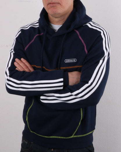 Adidas Originals Contrast Stitch Hoody Navy
