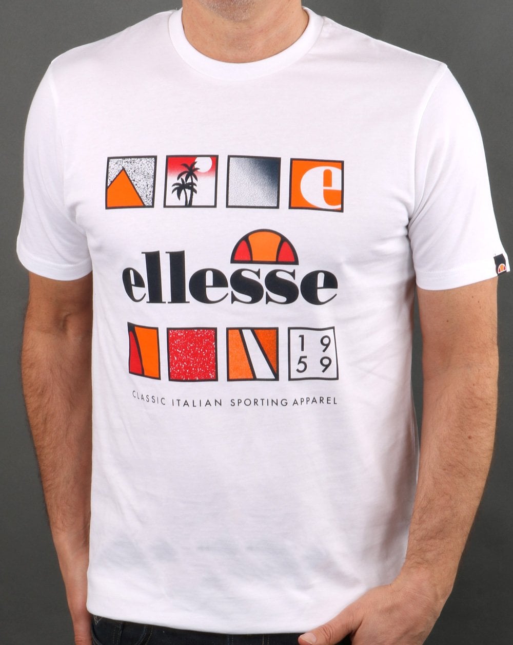 Ellesse Souscri T Shirt White