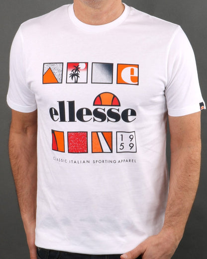 Ellesse Souscri T Shirt White