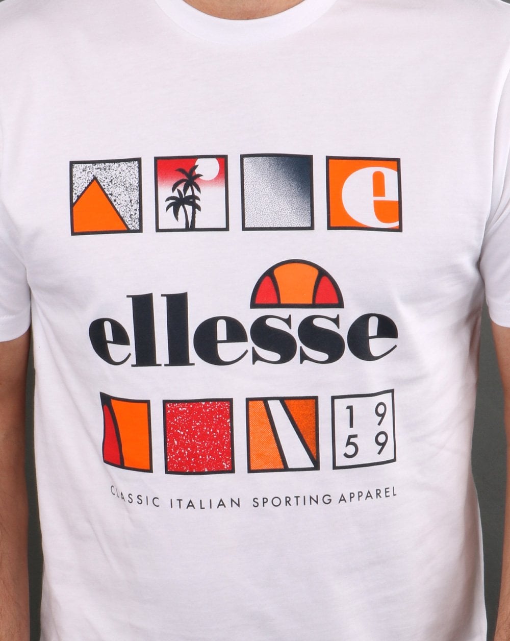 Ellesse Souscri T Shirt White