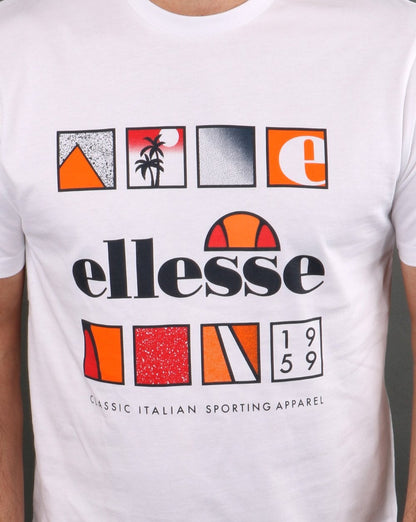 Ellesse Souscri T Shirt White