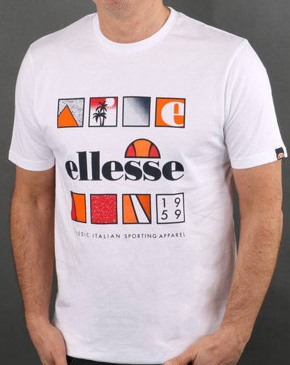 Ellesse Souscri T Shirt White