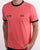 Ellesse Ringer Tee Coral/navy