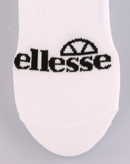 Ellesse 3 Pack Trainer Socks White