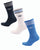 Adidas Originals Solid Crew Sock 3 Pack White/blue/navy