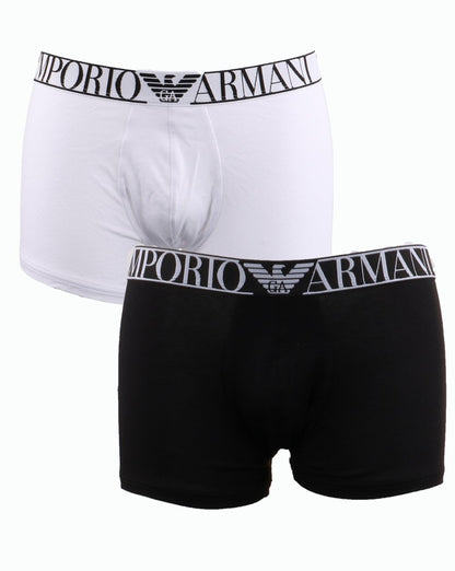 Emporio Armani Twin Pack Boxers Black/white