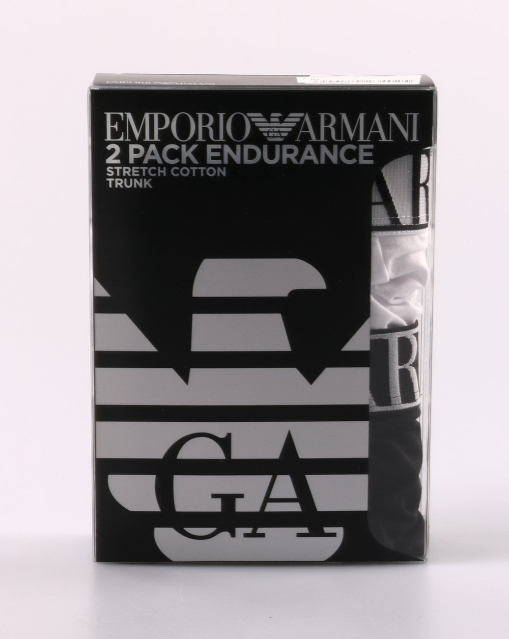 Emporio Armani Twin Pack Boxers Black/white