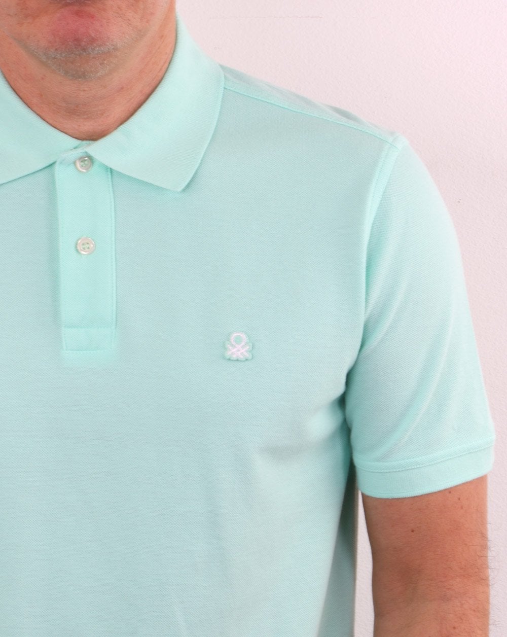 Benetton Polo Shirt Mint