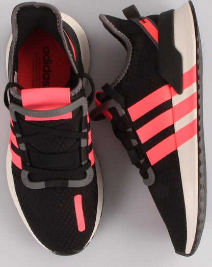 Adidas U_path Run Trainers Black/Flash Red
