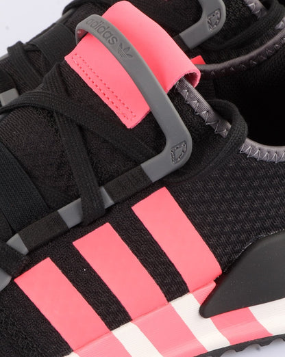 Adidas U_path Run Trainers Black/Flash Red