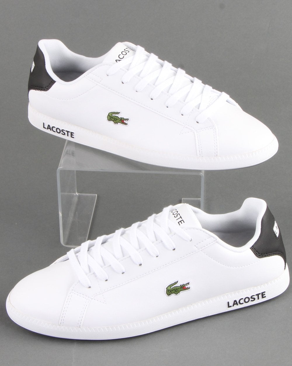 Lacoste Footwear Graduate 0120 Trainer White/Black