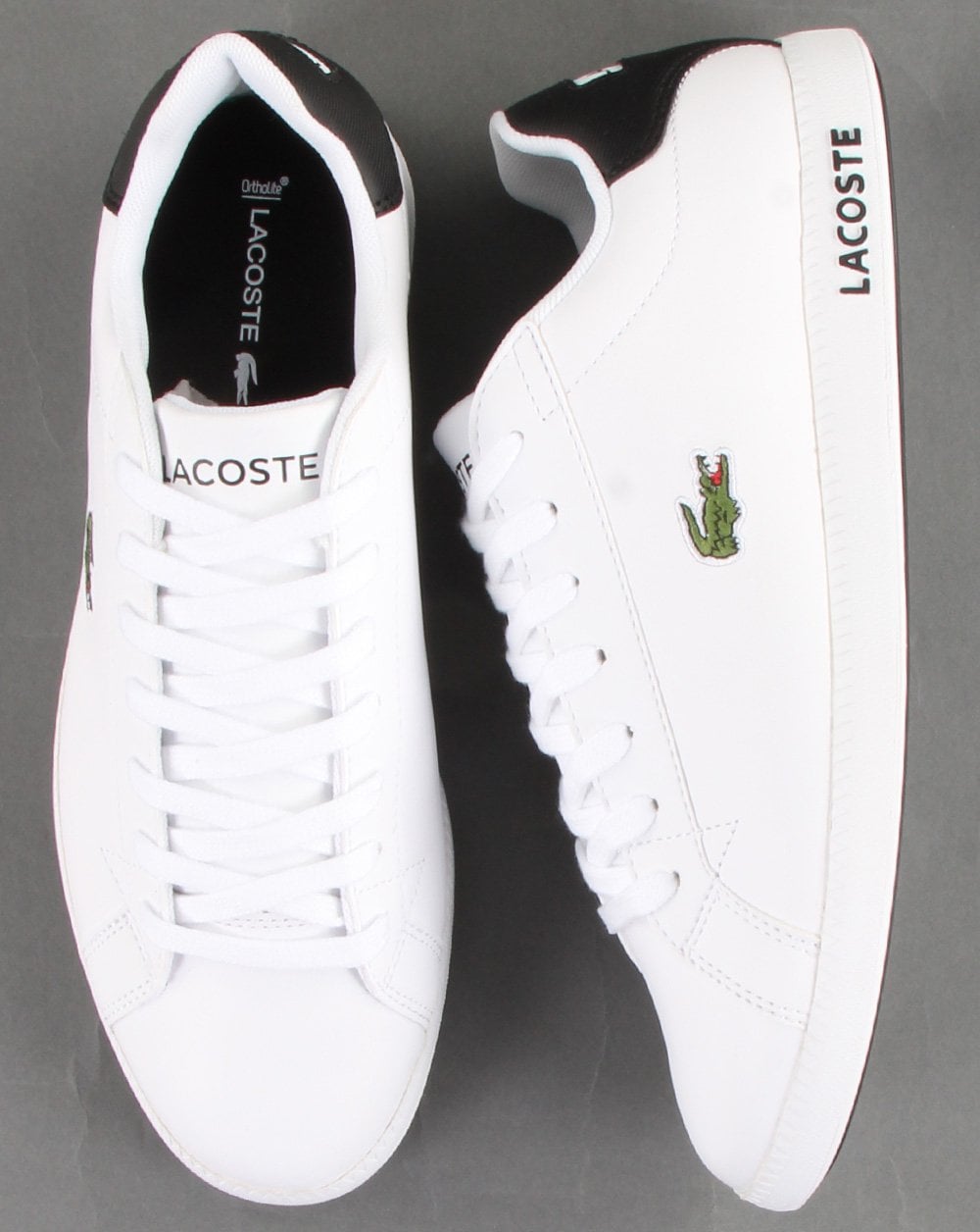 Lacoste Footwear Graduate 0120 Trainer White/Black