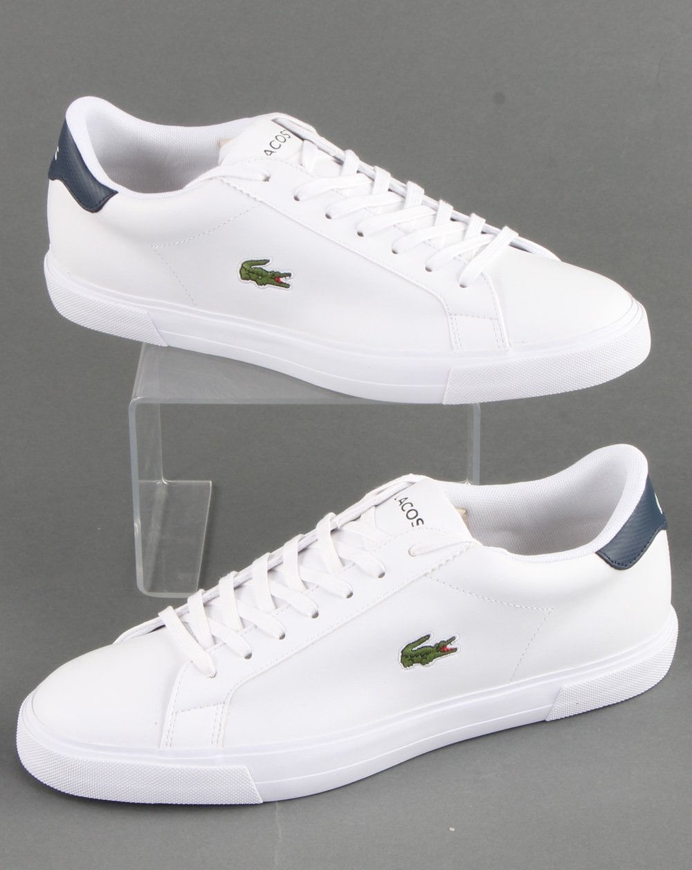 Lacoste Footwear Lerond Plus Trainer White/navy