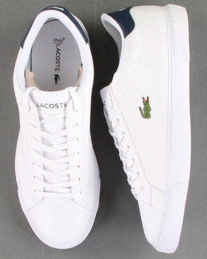 Lacoste Footwear Lerond Plus Trainer White/navy