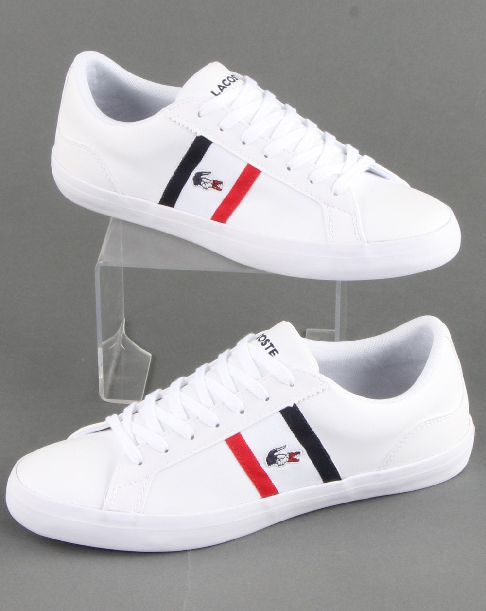 Lacoste Footwear Lerond Tri Trainer White/navy/red