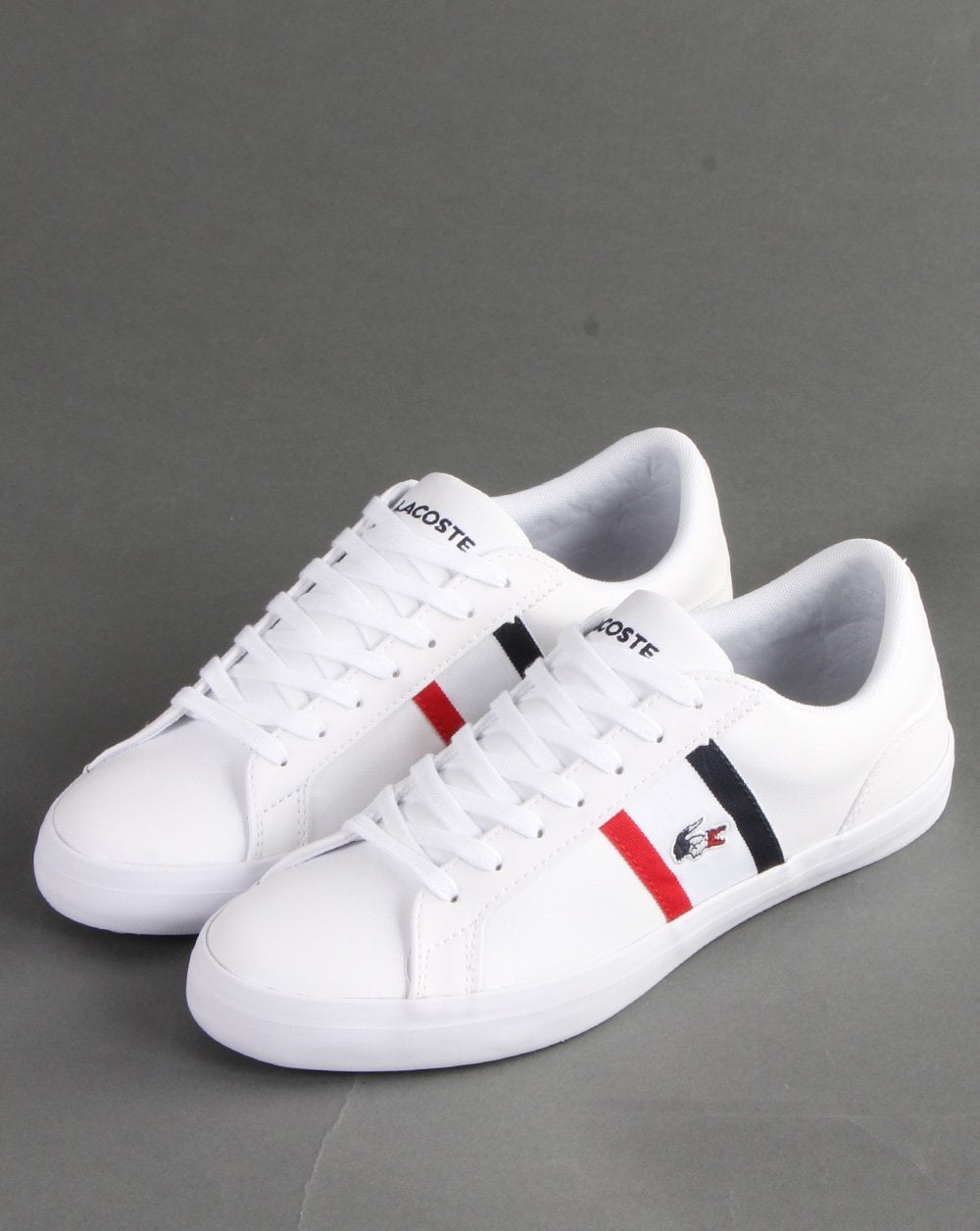 Lacoste Footwear Lerond Tri Trainer White/navy/red