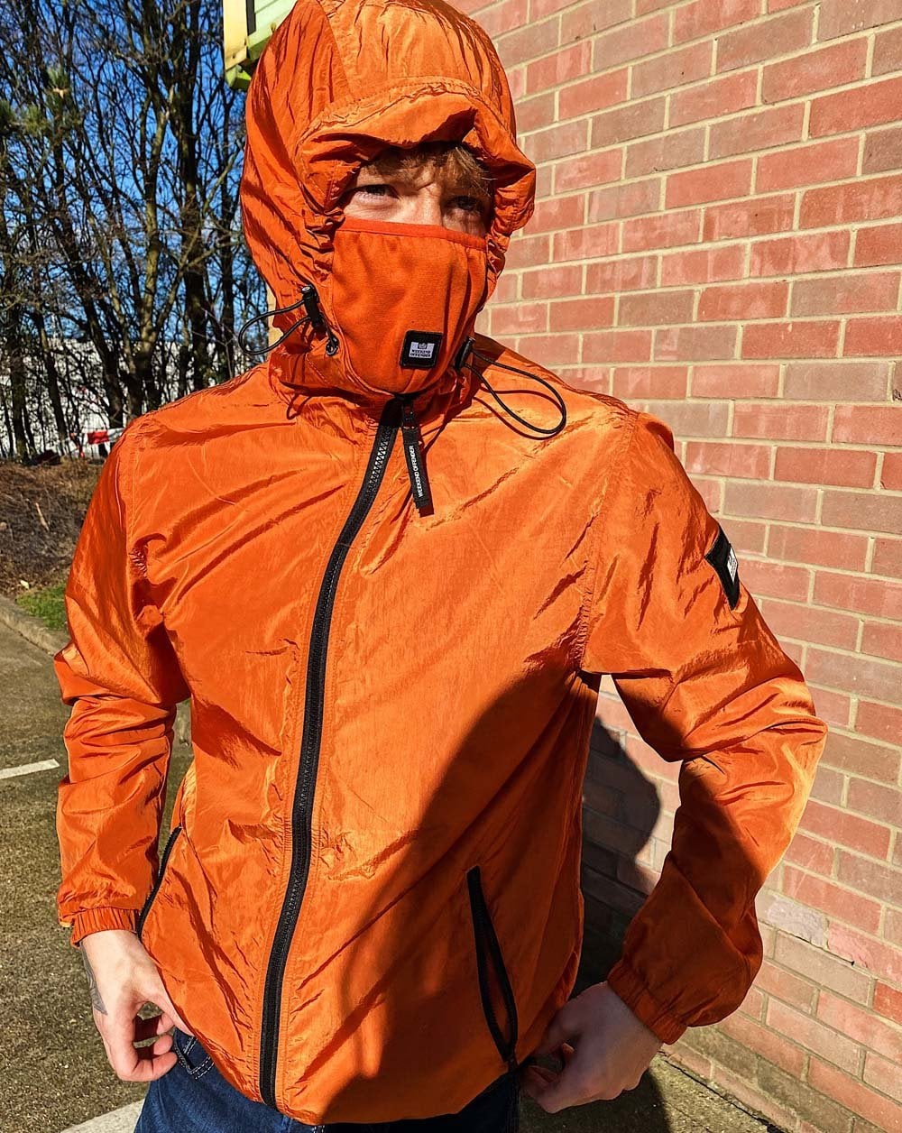 Weekend Offender Technician Jacket Burnt Orange