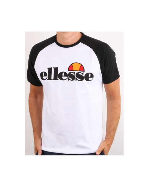 Ellesse Corp T Shirt White/black