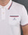 Gant Tipping Pique Polo Shirt White
